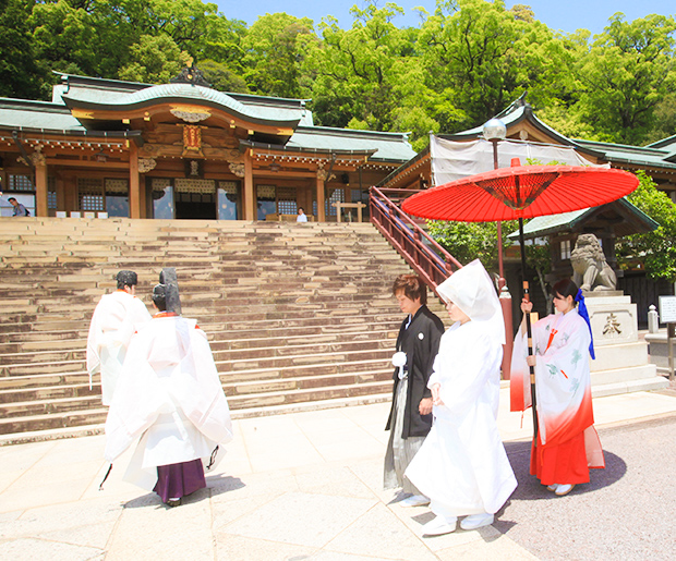 諏訪神社挙式