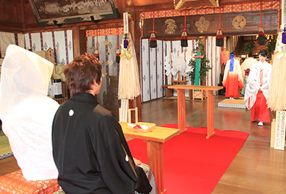 諏訪神社挙式