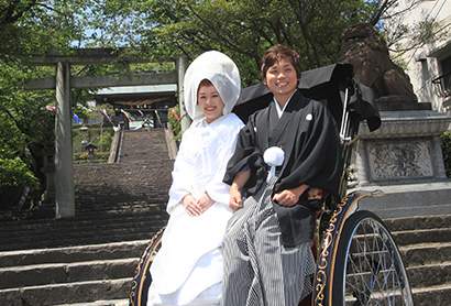 諏訪神社挙式